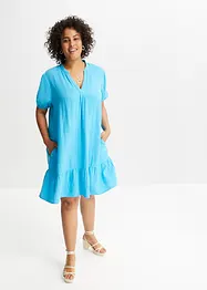 Mini jurk van mousseline, bonprix