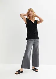 Top met watervalhals, bonprix