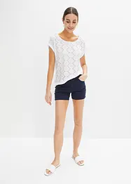 Shirt met broderie anglaise, bonprix