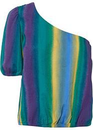 Carmen blouse met linnen, RAINBOW