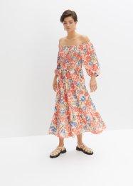 Midi jurk met bloemenprint, RAINBOW