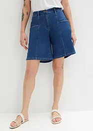 Wide leg jeans bermuda met high waist, bpc bonprix collection