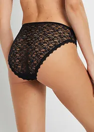 High leg maxislip (set van 3) van gerecycled kant, bonprix
