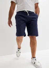 Regular fit bermuda van linnen, bonprix