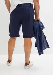Regular fit bermuda van linnen, bonprix