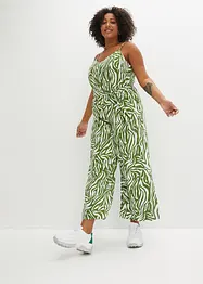 Jumpsuit met strikceintuur, bonprix