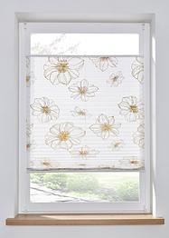 Plisségordijn met bloemenprint, bpc living bonprix collection