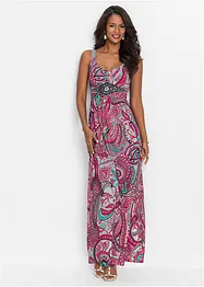 Maxi jurk met applicaties, bonprix