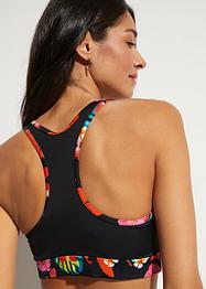 Bralette bikinitop met gerecycled polyamide, RAINBOW