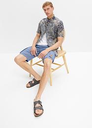 Cargo bermuda van linnen, loose fit, John Baner JEANSWEAR