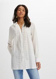 Blouse met broderie anglaise, BODYFLIRT