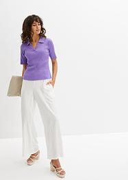 Geribd poloshirt, halflange mouw, bpc bonprix collection