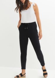 Comfortabele jersey broek met strikkoordjes, bpc bonprix collection