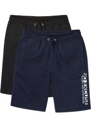 Sweat short (set van 2), bpc bonprix collection