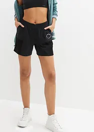 Sweat short met mesh, bonprix