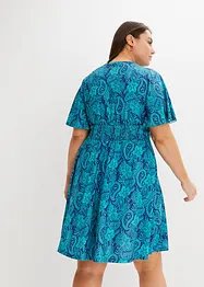 Gedessineerde jersey jurk, bonprix