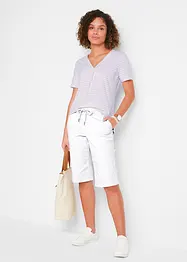 Instapbermuda met een comfortabele tailleband, bonprix
