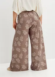 Broek in wikkellook van jersey-crêpe, bonprix