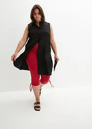 Capri legging met rijgkoordjes, bonprix