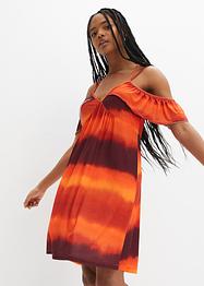 Korte jurk met volants, RAINBOW