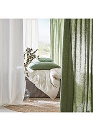 Katoenen gordijn met linnen (1 stuk), bpc living bonprix collection