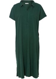 Kaftan jurk met linnen, bpc bonprix collection