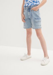 Meisjes cargo jeans bermuda, John Baner JEANSWEAR