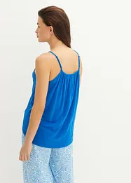 Top met spaghettibandjes van soepele viscose, bonprix