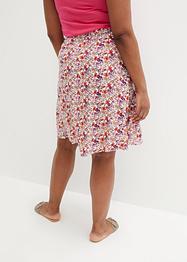 Knielange rok van viscose met zakken, bpc bonprix collection