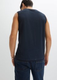 Muscle shirt in washed out look, John Baner JEANSWEAR