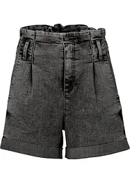 Paperbag jeans short, bonprix