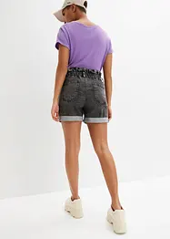 Paperbag jeans short, bonprix