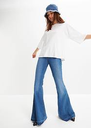 Katoenen oversized shirt, halflange mouw, bpc bonprix collection