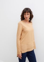 Longshirt met blouse-inzet, bpc selection