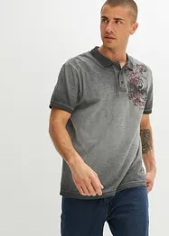 Loose fit piqué poloshirt, korte mouw, bonprix