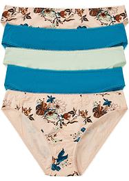 Slip (set van 5) met biologisch katoen, bpc bonprix collection