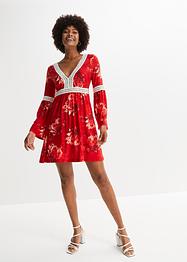 Jurk met gehaakte inzet, BODYFLIRT boutique