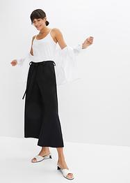 7/8 broek van jersey-crêpe, BODYFLIRT