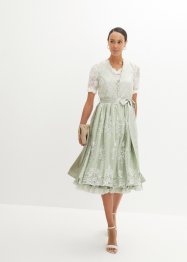 Kanten dirndl blouse met knopen, bpc selection