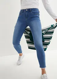 Corrigerende mid waist jeans, cropped, bonprix