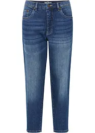 Stretch mom jeans met biologisch katoen, cropped, bonprix