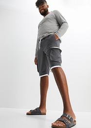 Cargo instap bermuda, regular fit, RAINBOW