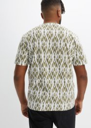 Henley shirt van biologisch katoen, korte mouw, bpc bonprix collection