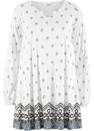 Extra wijde shirt tuniek in een viscosemix, bonprix