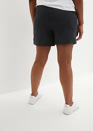 Sweat short met mesh, bonprix