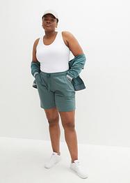Sweat bermuda met biologisch katoen, bpc bonprix collection