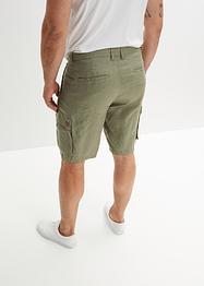Cargo bermuda van linnen, loose fit, John Baner JEANSWEAR