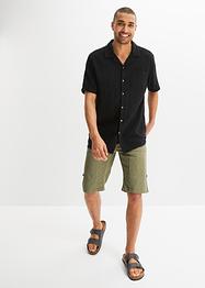 Stretch bermuda met turn-ups, regular fit, bpc bonprix collection