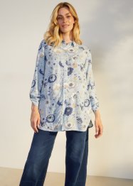 Lange blouse van viscose, gebloemd, bpc bonprix collection