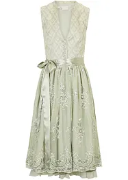 Dirndl met jacquard en borduursel (2-dlg. set), bonprix